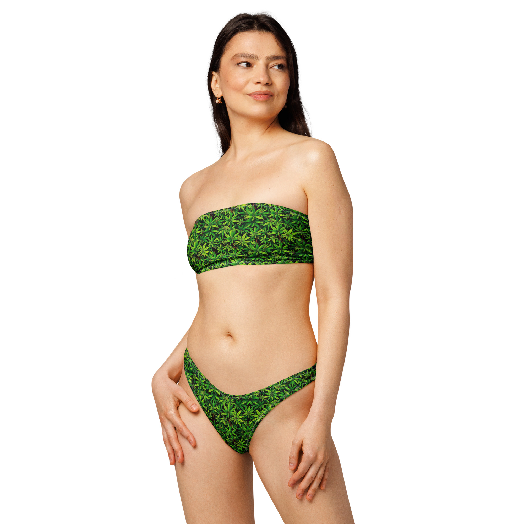 Recycled bandeau bikini - Image 2